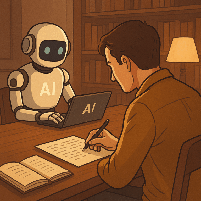 글을 쓰는 사람으로 남고 싶어서 – AI 챗봇 기획자의 첫 기록