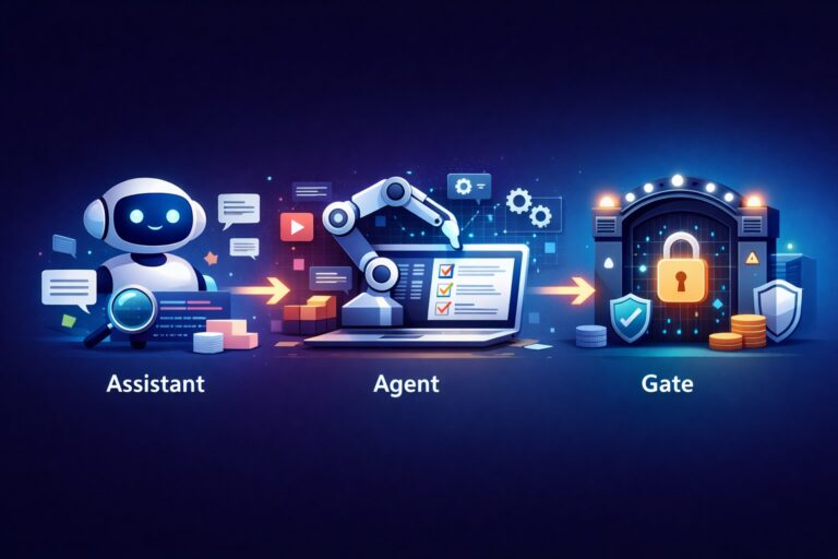 AI 제품 워크플로우의 표준: Assistant → Agent → Gate