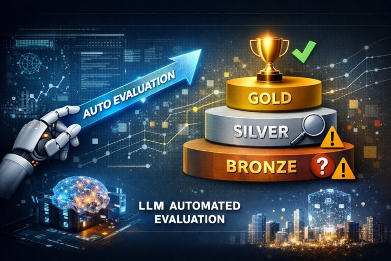 LLM 대규모 자동 평가에서 Gold–Silver–Bronze 라벨 체계가 필요한 이유